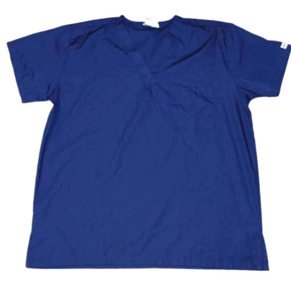 Large Blue UAScrub Top